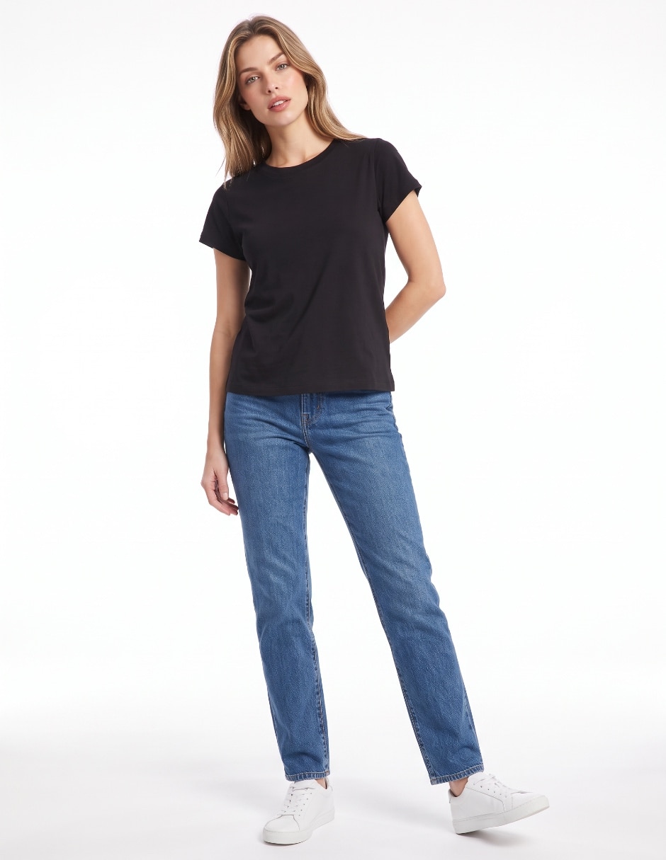 Blusa manga corta para mujer 3