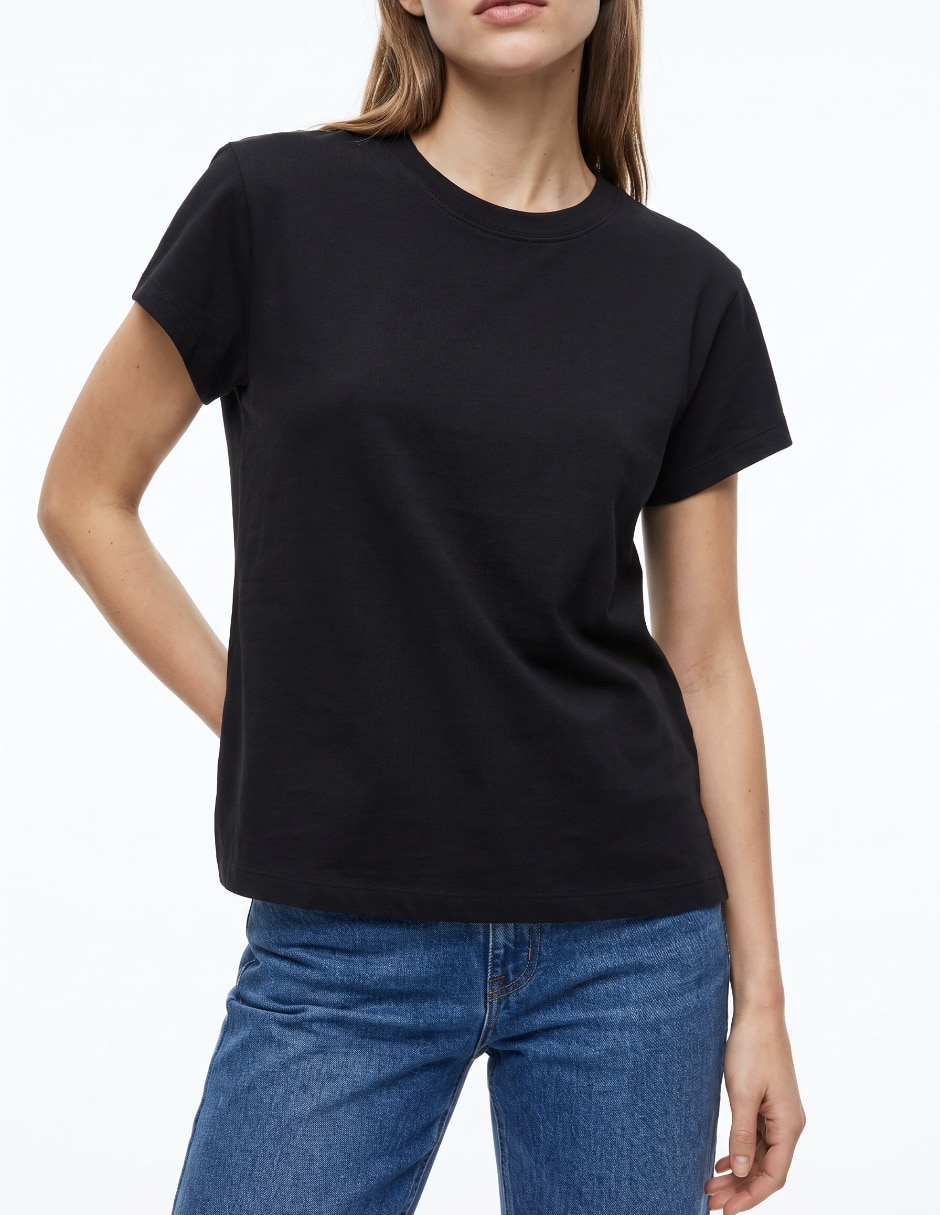 Blusa manga corta para mujer 4