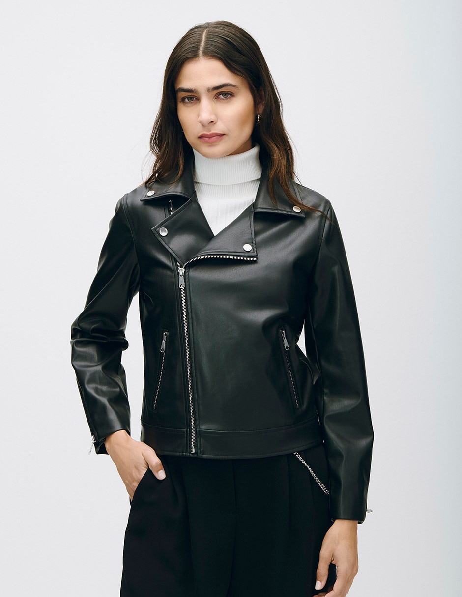 Chamarra para motociclista para mujer