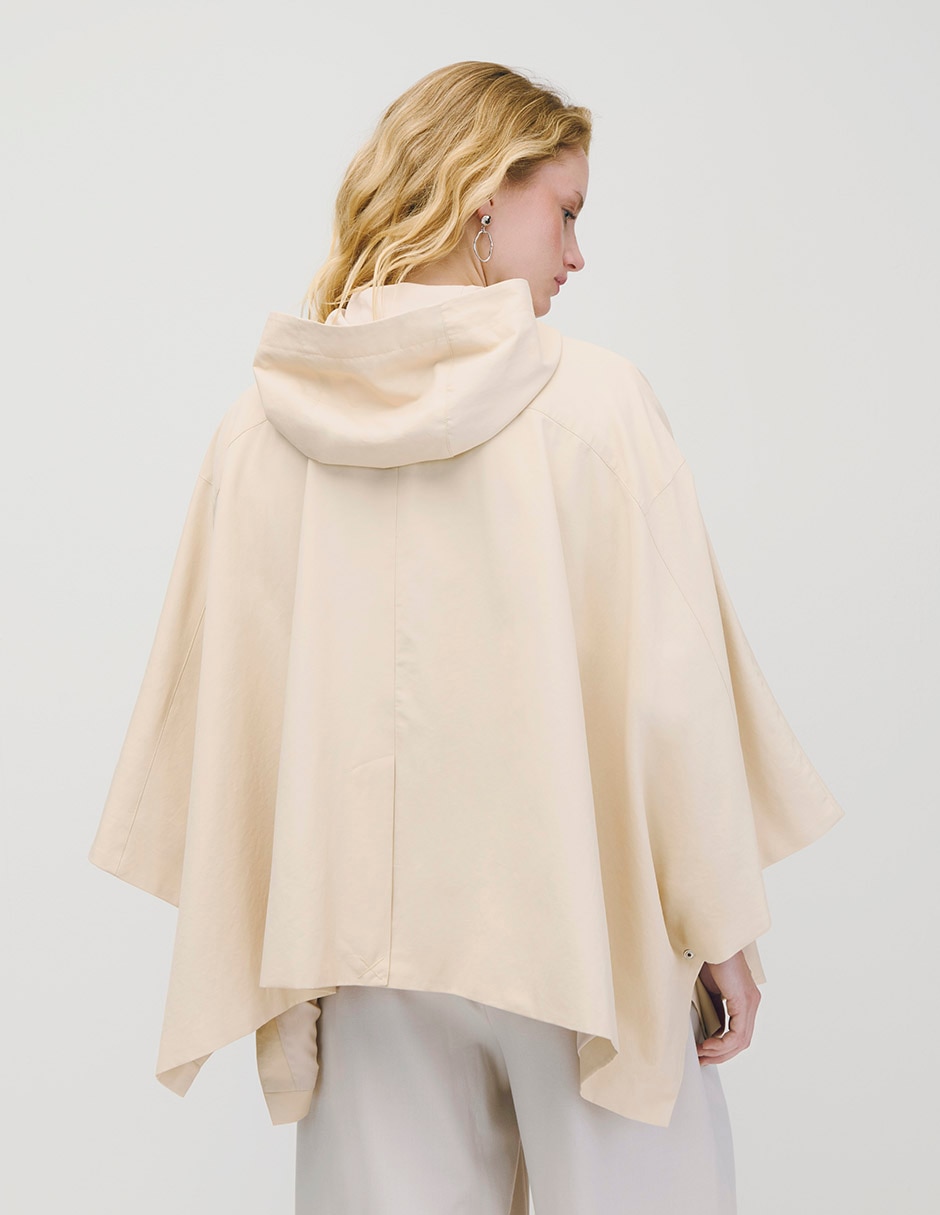 Chamarra rompevientos impermeable de algodón para mujer 3
