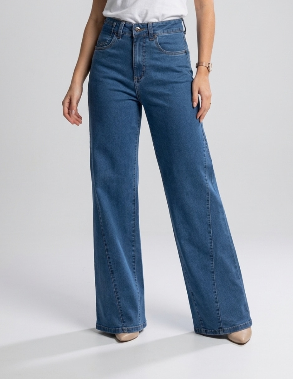 Jeans wide leg 25307-d obsession para mujer Jeans wide leg 25307-d obsession para mujer