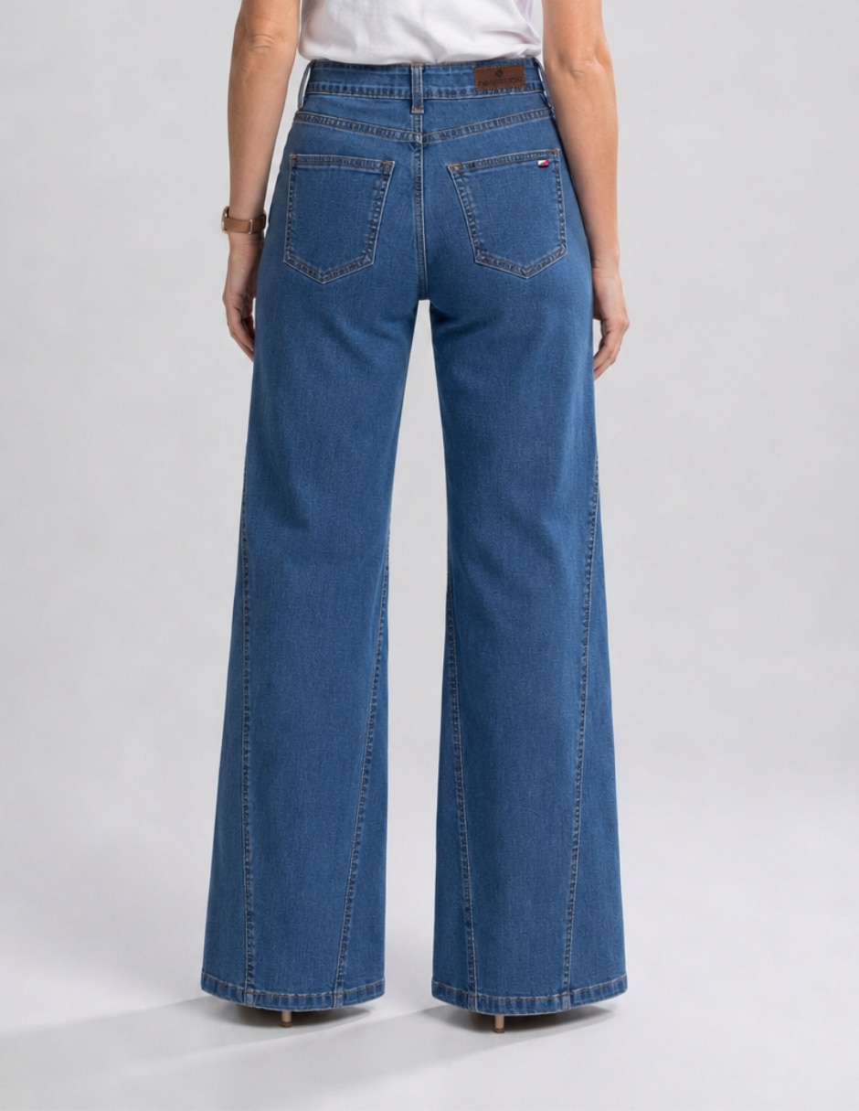 Jeans wide leg 25307-d obsession para mujer