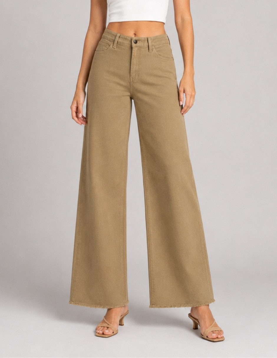 Jeans wide leg 25469-d para mujer