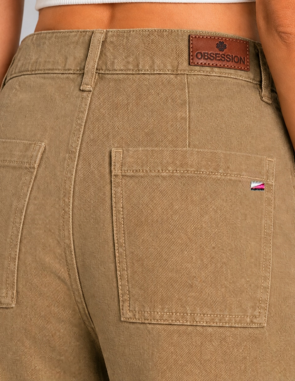 Jeans wide leg 25469-d para mujer