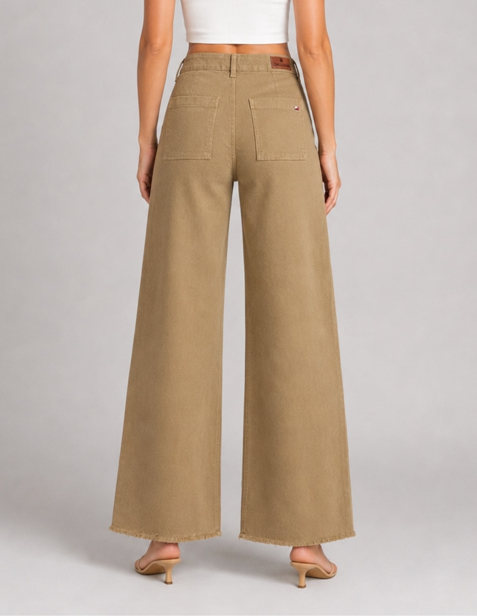 Jeans wide leg 25469-d para mujer