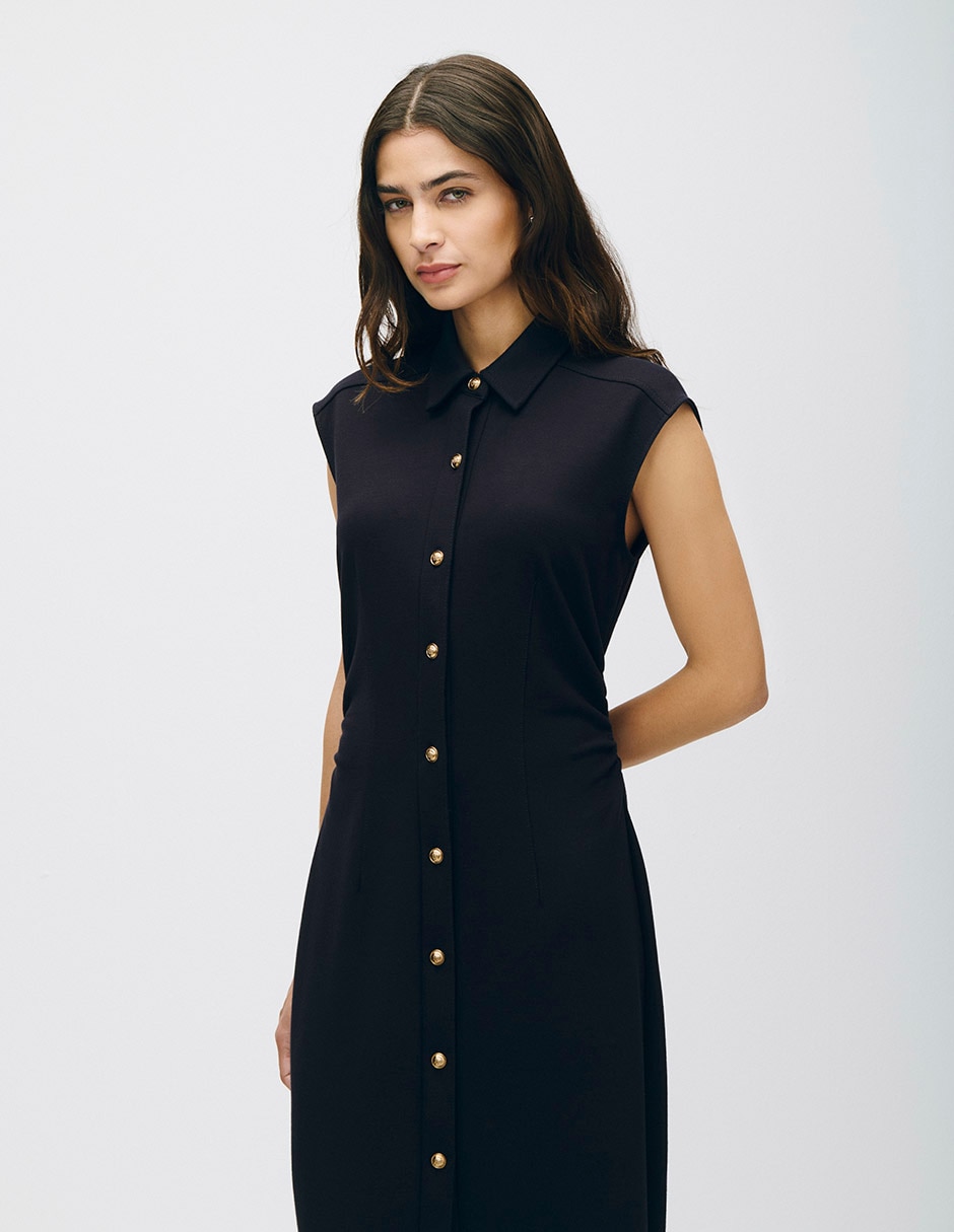 Vestido midi casual Terra para mujer 2