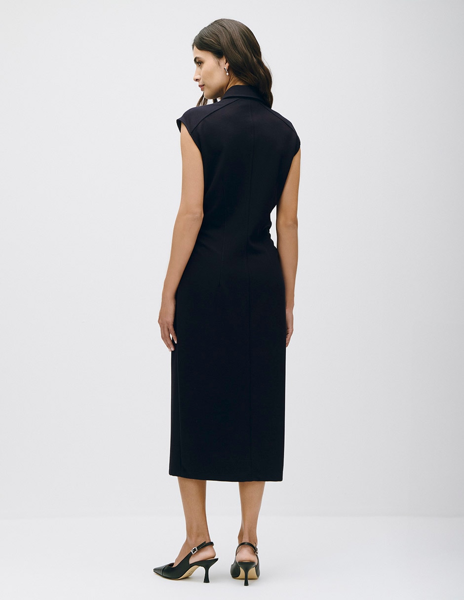 Vestido midi casual Terra para mujer 3