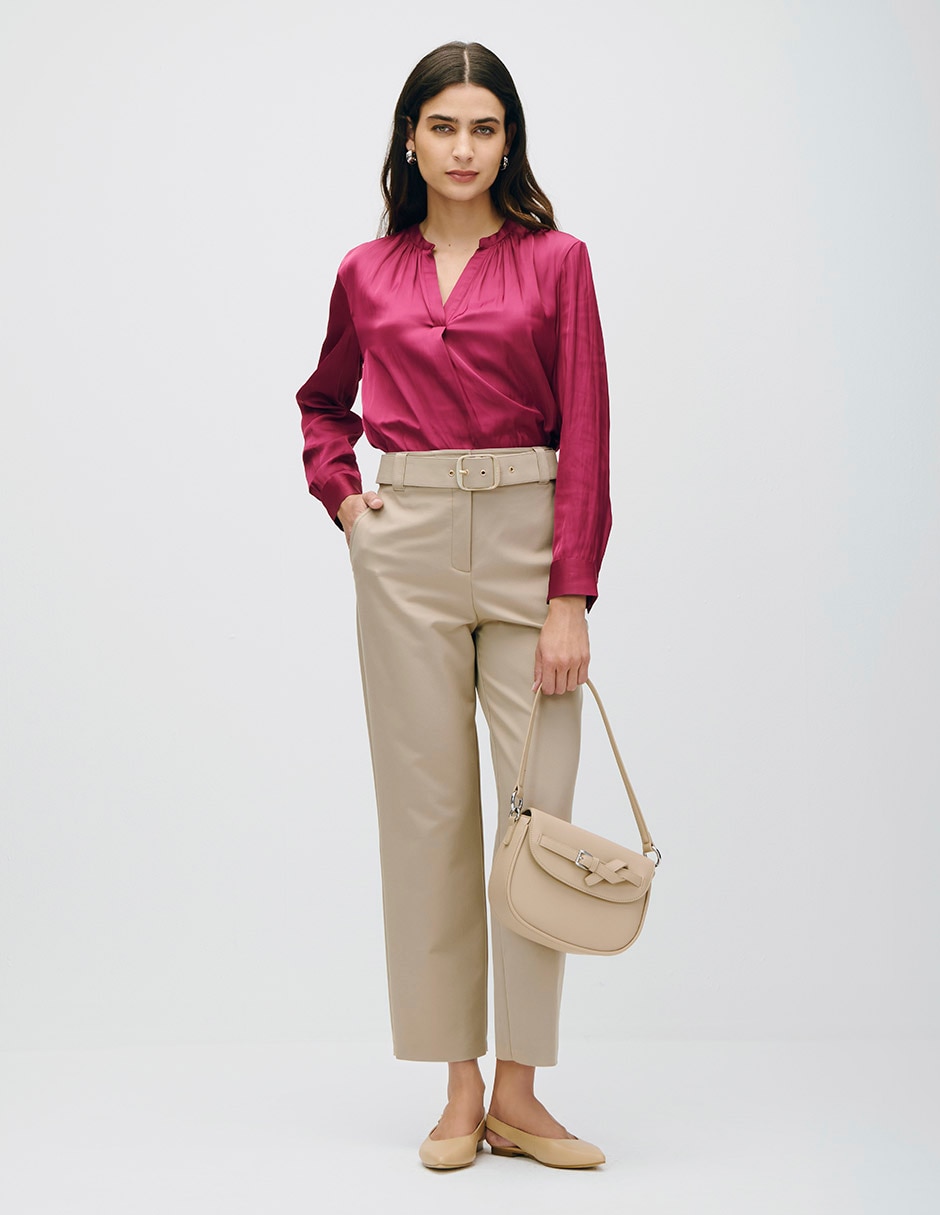 Blusa manga larga para mujer 2