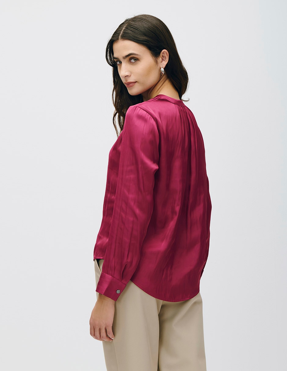 Blusa manga larga para mujer 3