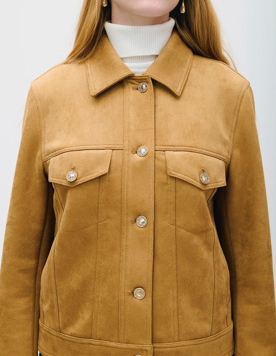 Chamarra casual para mujer 4