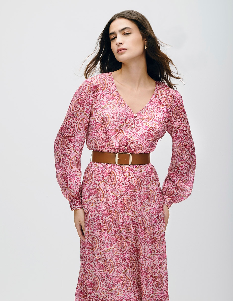 Vestido maxi casual Terra para mujer 2