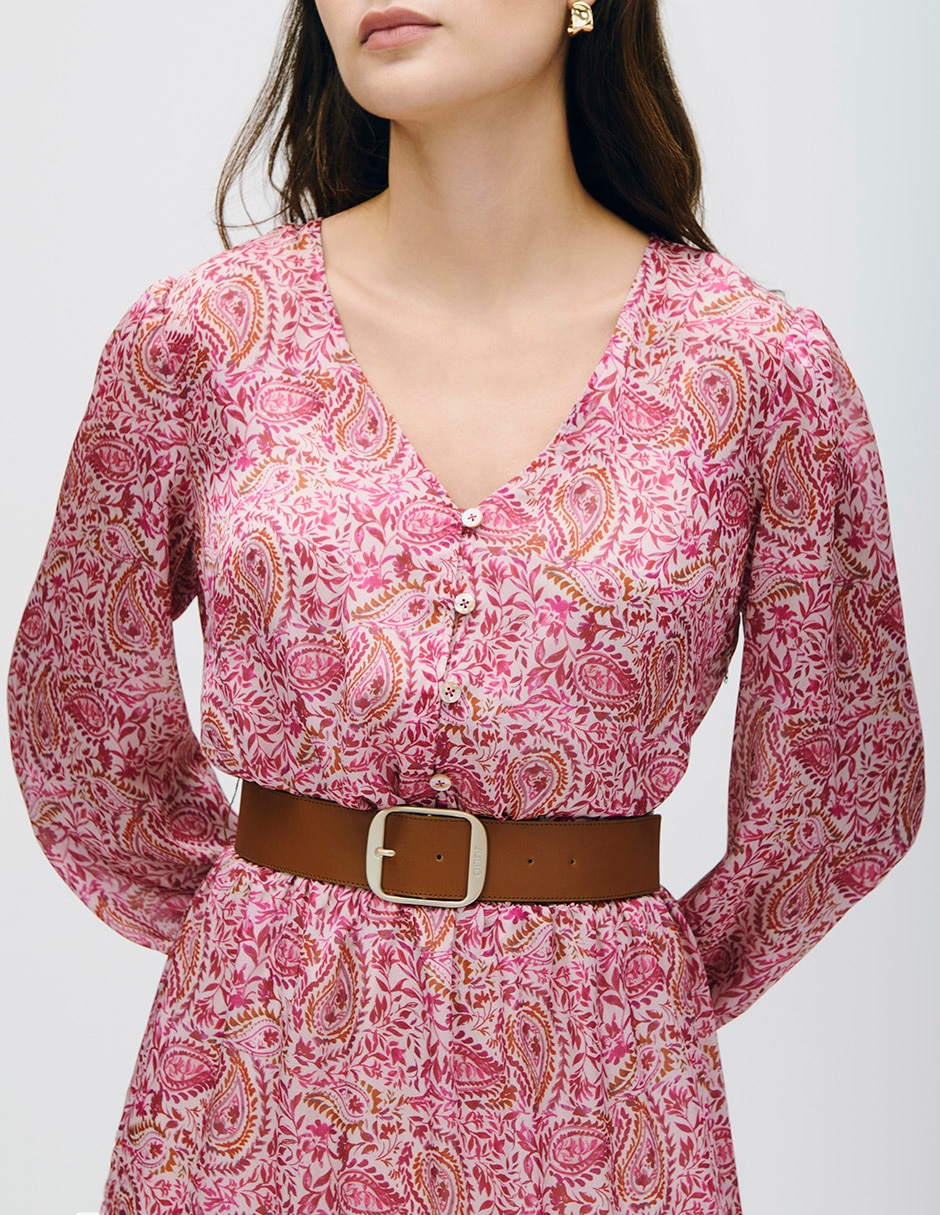 Vestido maxi casual Terra para mujer 4