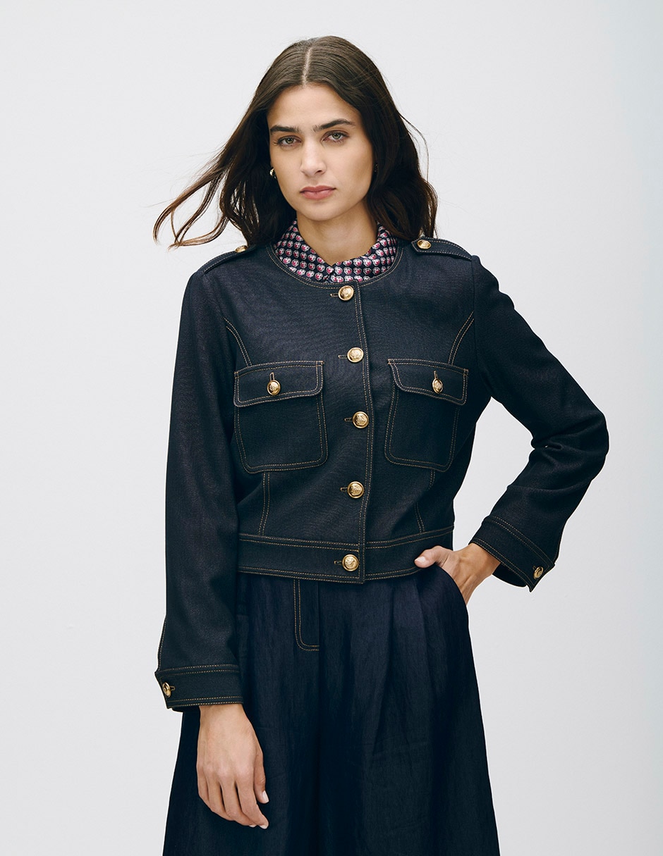 Chamarra casual para mujer
