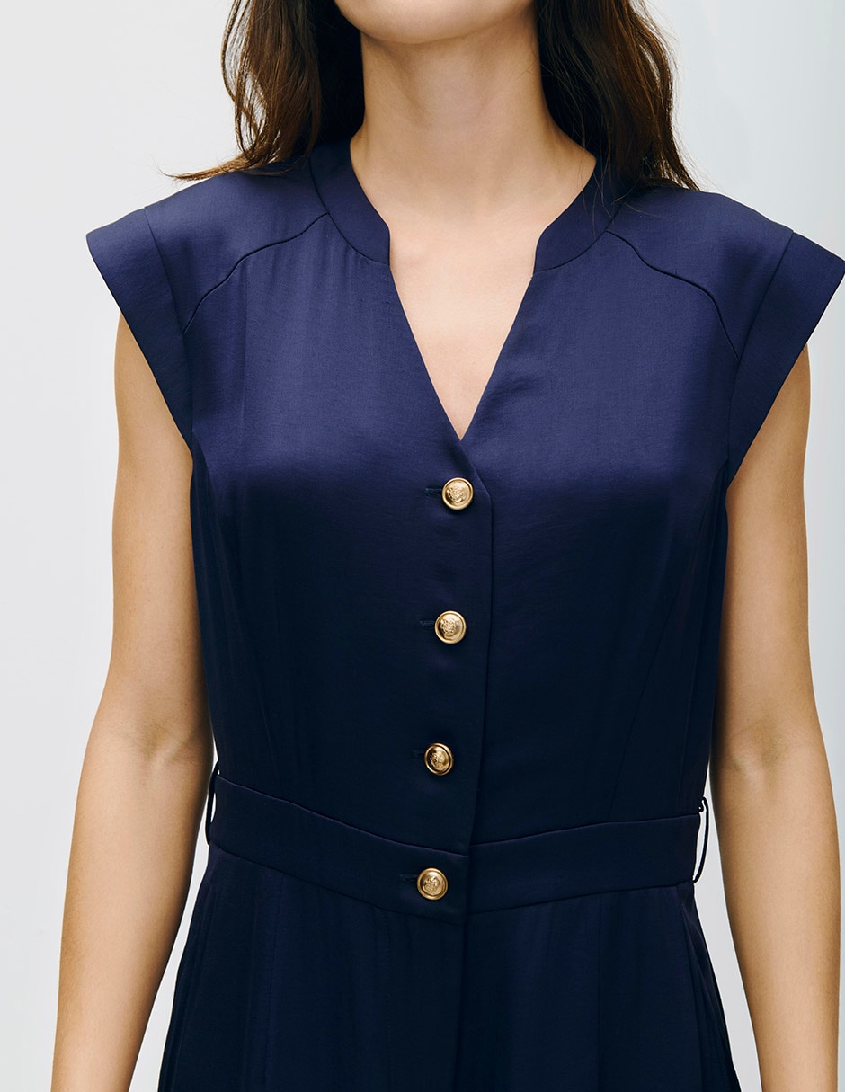 Jumpsuit Julio Terra de Viscosa casual  para mujer