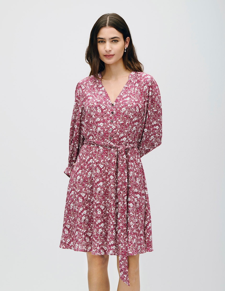Vestido corto casual Terra para mujer 2