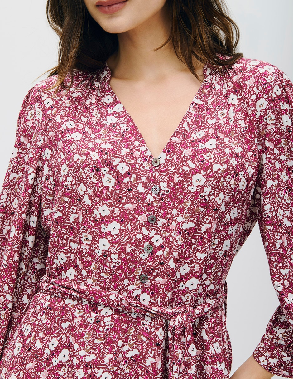 Vestido corto casual Terra para mujer 4