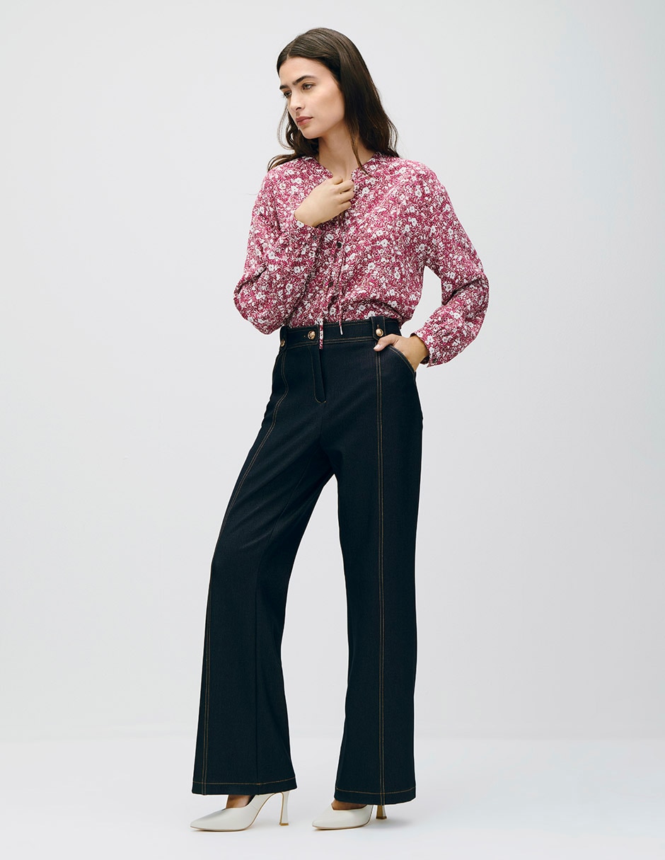 Blusa manga larga para mujer 2