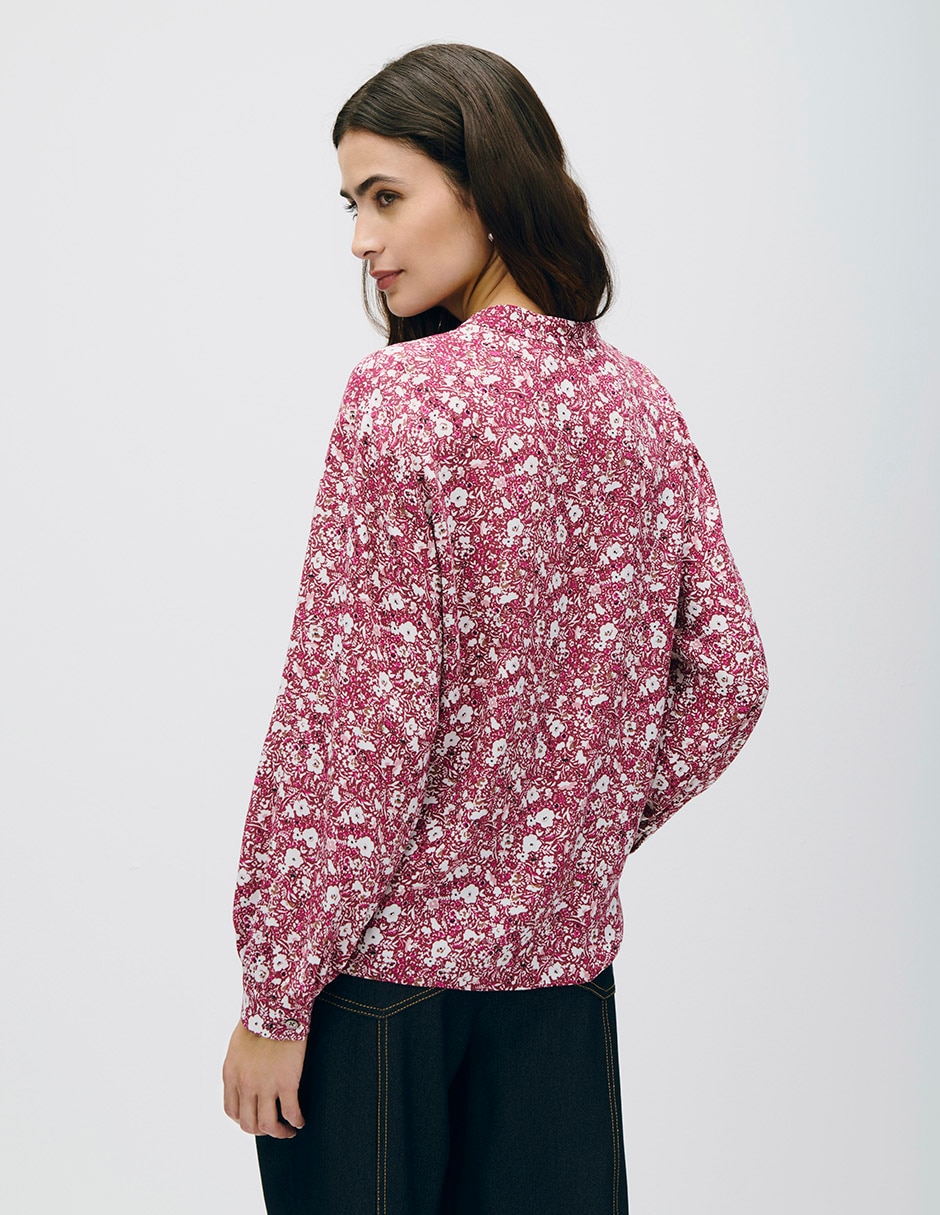 Blusa manga larga para mujer 3