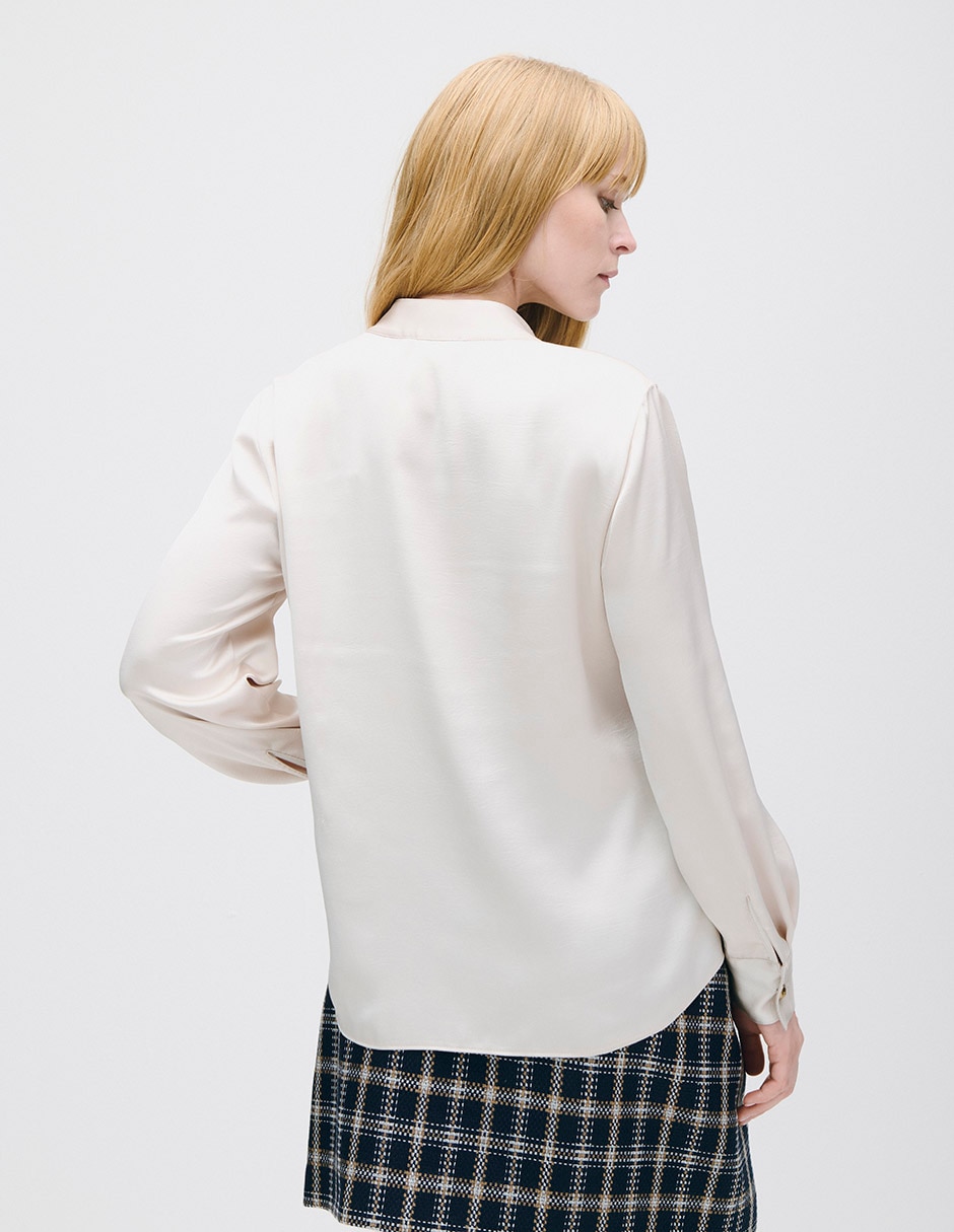 Blusa manga larga Julio para mujer
