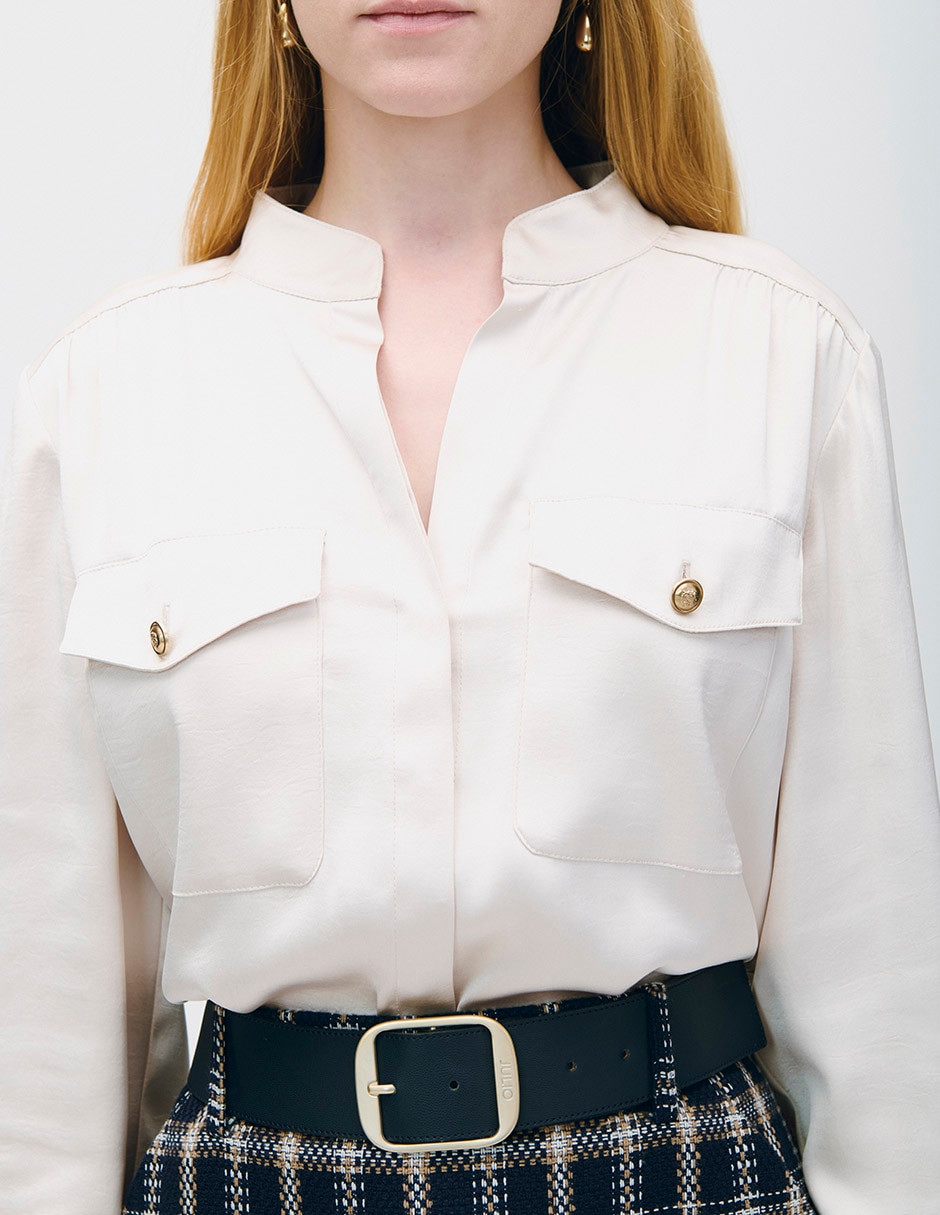 Blusa manga larga Julio para mujer
