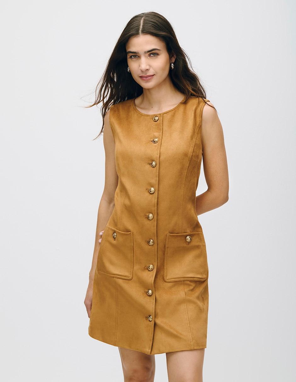 Vestido corto casual Terra para mujer 2