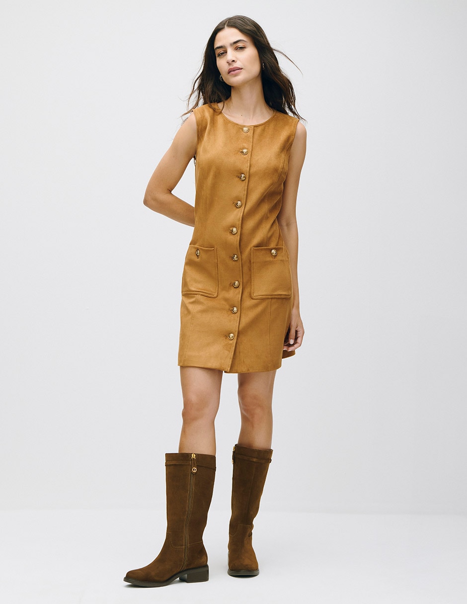 Vestido corto casual Terra para mujer Vestido corto casual Terra para mujer