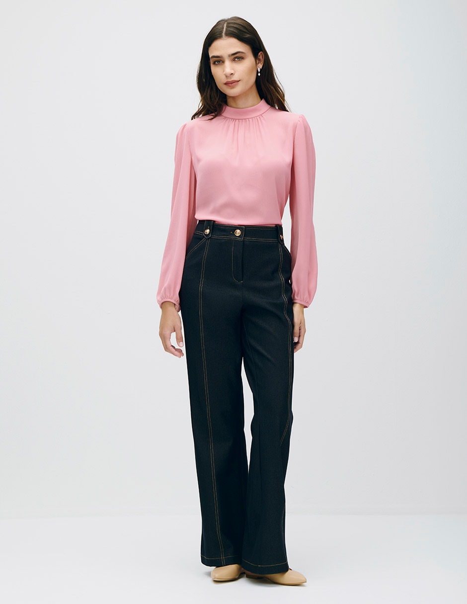 Blusa manga larga para mujer 2
