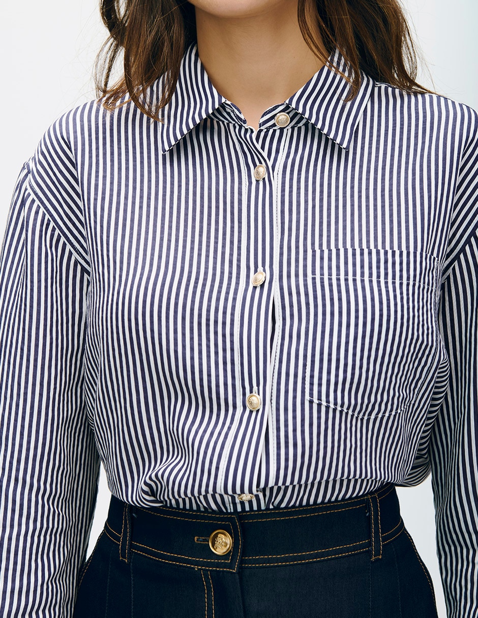 Blusa manga larga para mujer 4