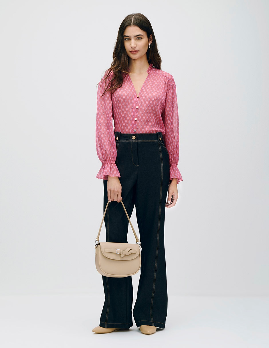 Blusa manga larga para mujer 2