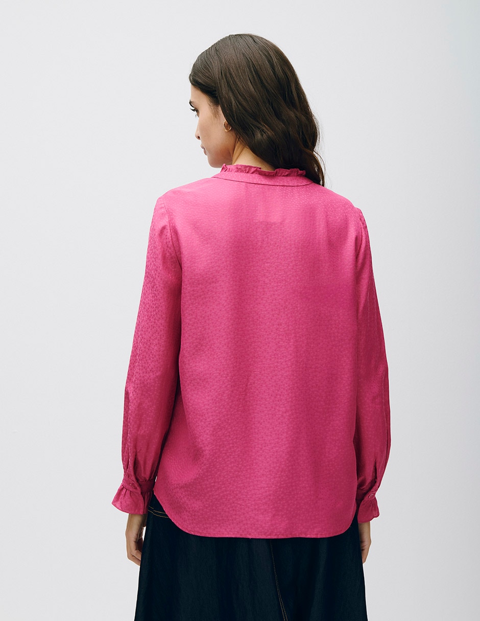 Blusa manga larga para mujer 3