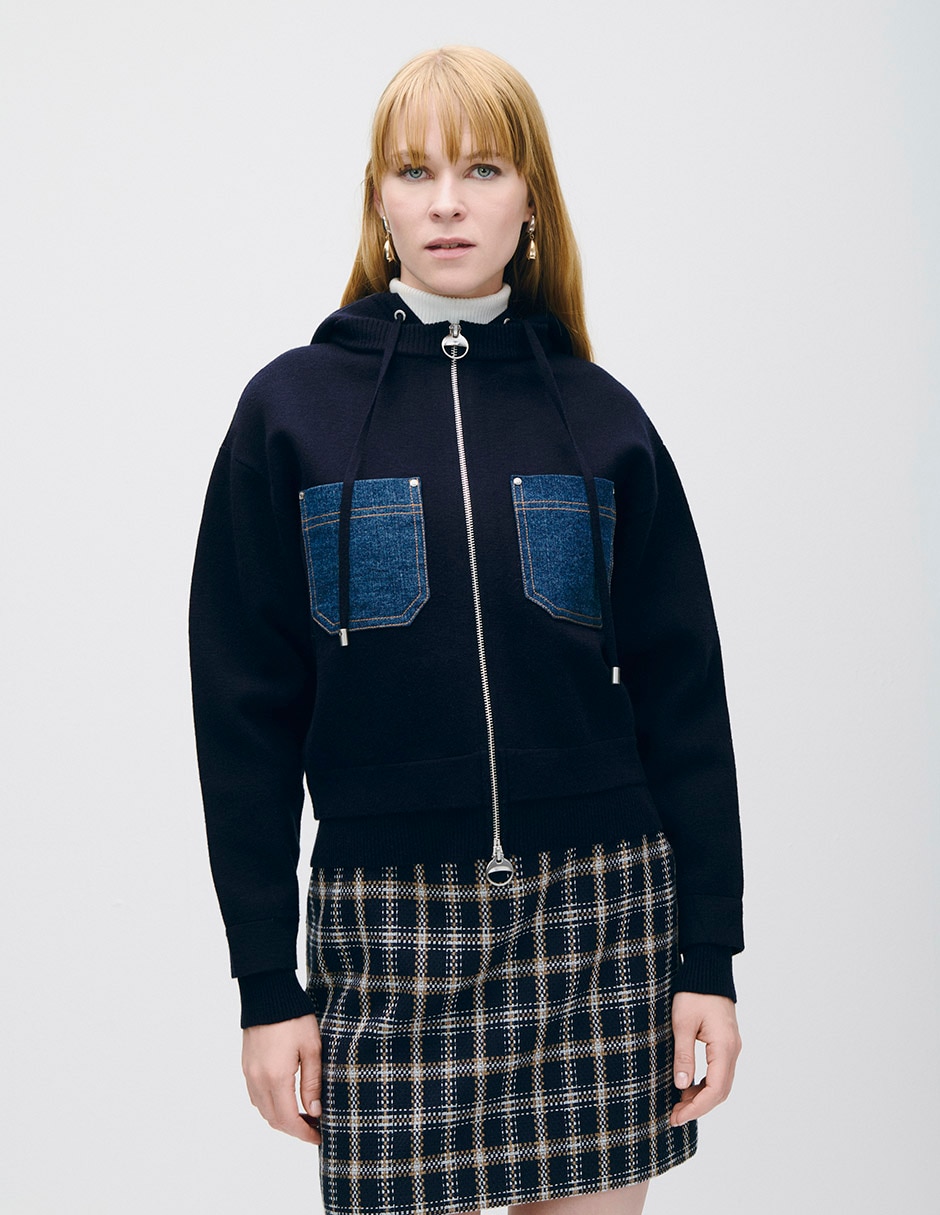 Suéter cuello alto para mujer Suéter cuello alto para mujer