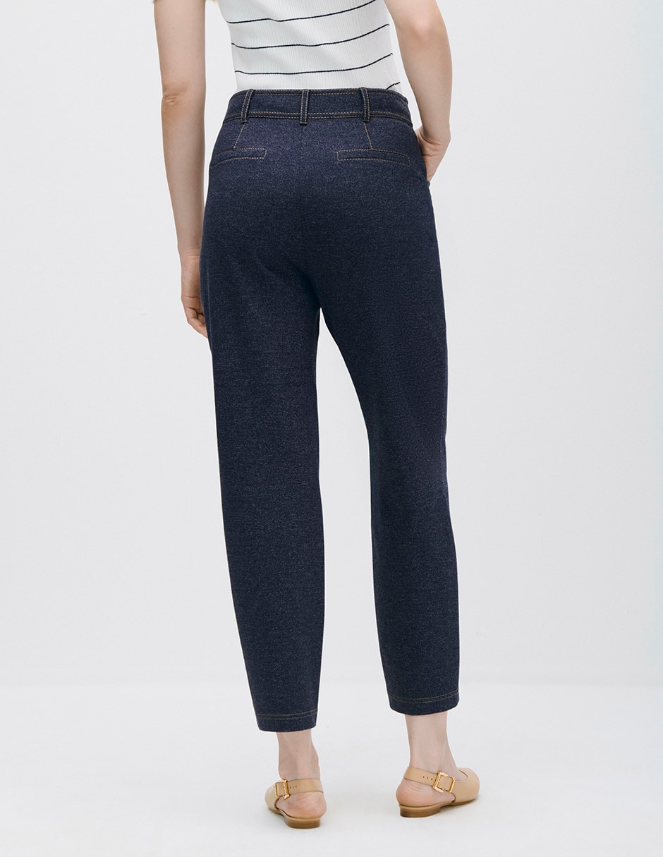 Pantalón regular recto para mujer 3