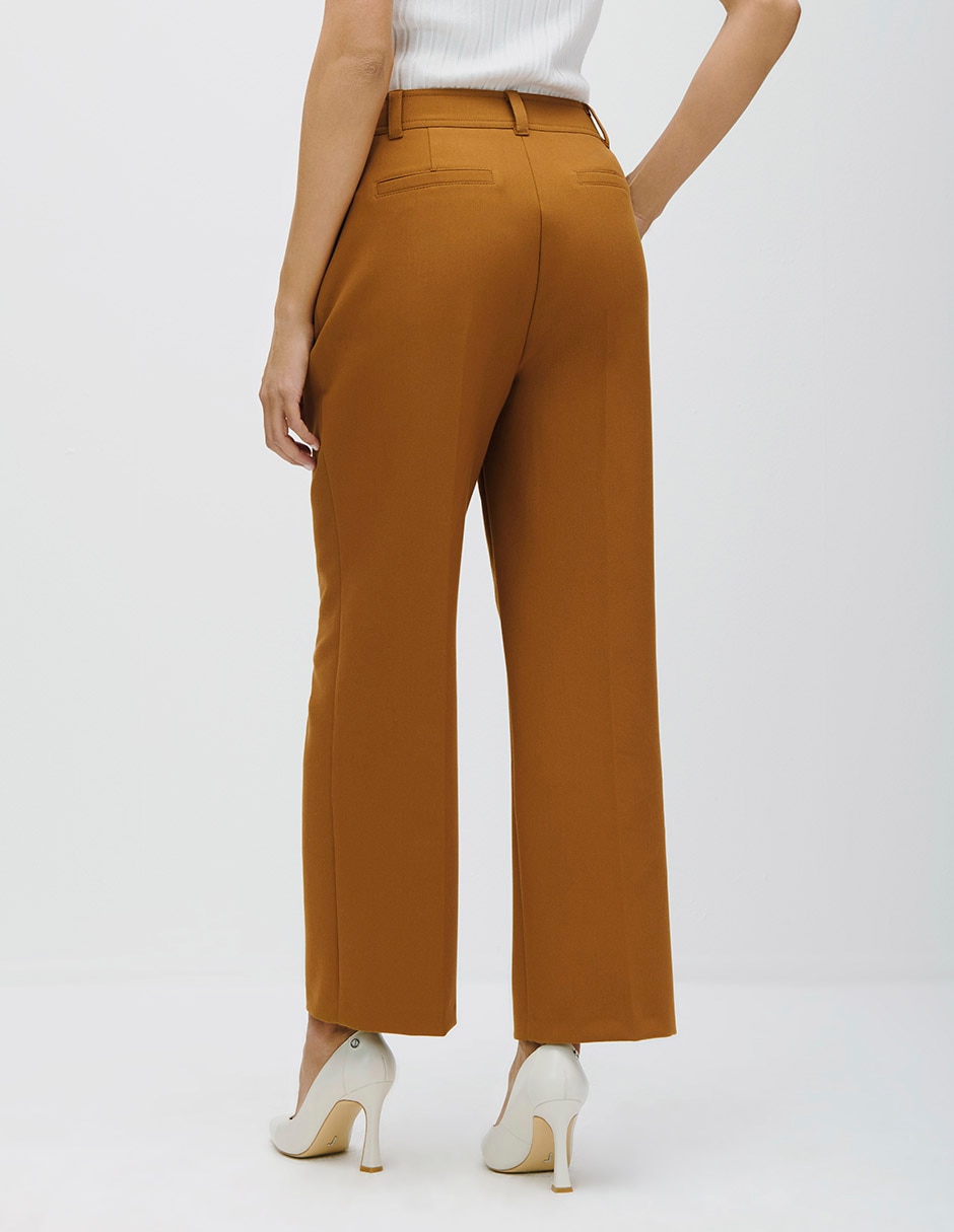 Pantalón regular recto para mujer 3
