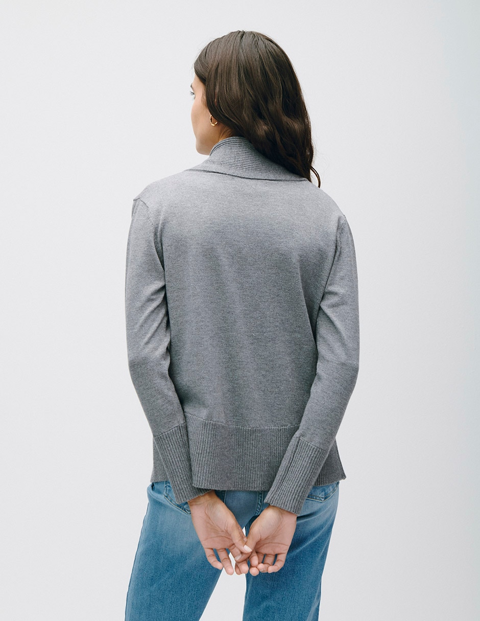 Suéter cuello simulado para mujer 3