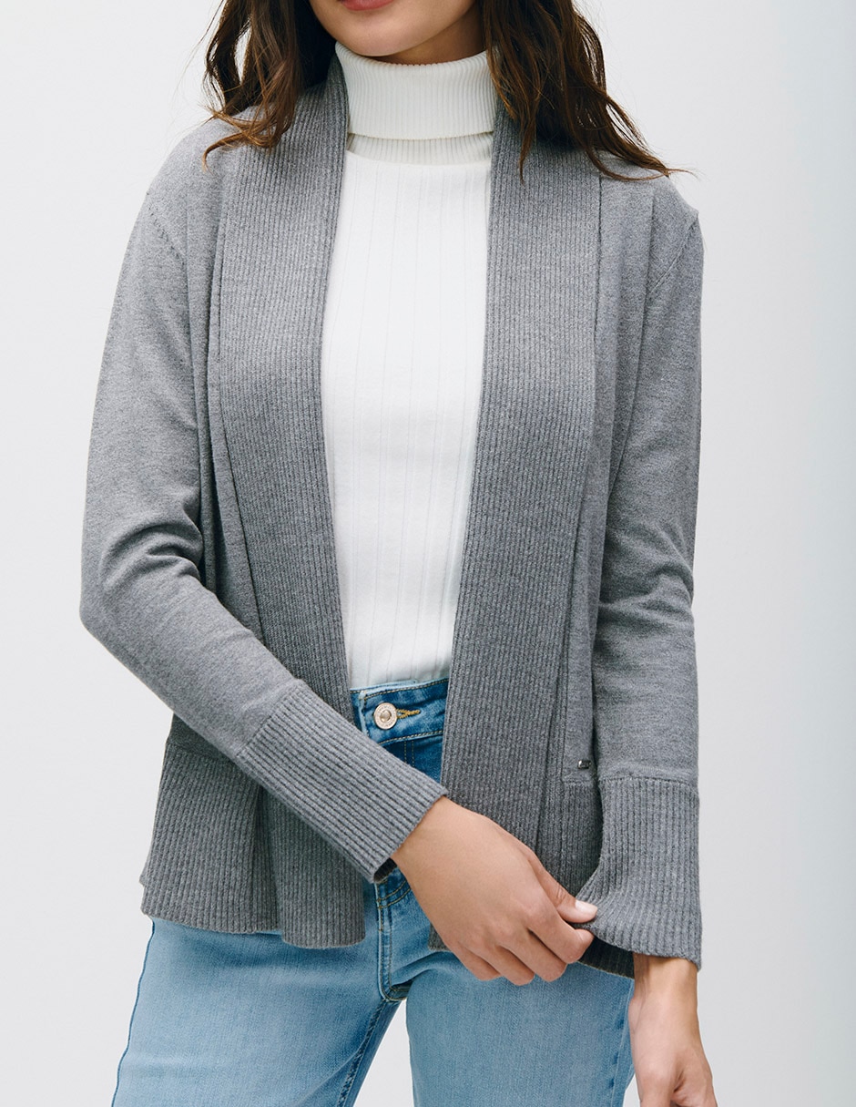 Suéter cuello simulado para mujer 4