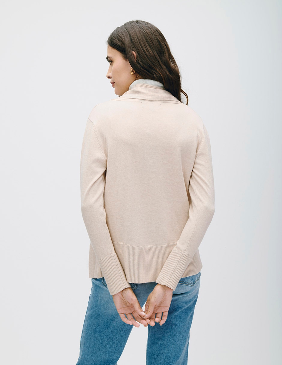 Suéter cuello simulado para mujer 3