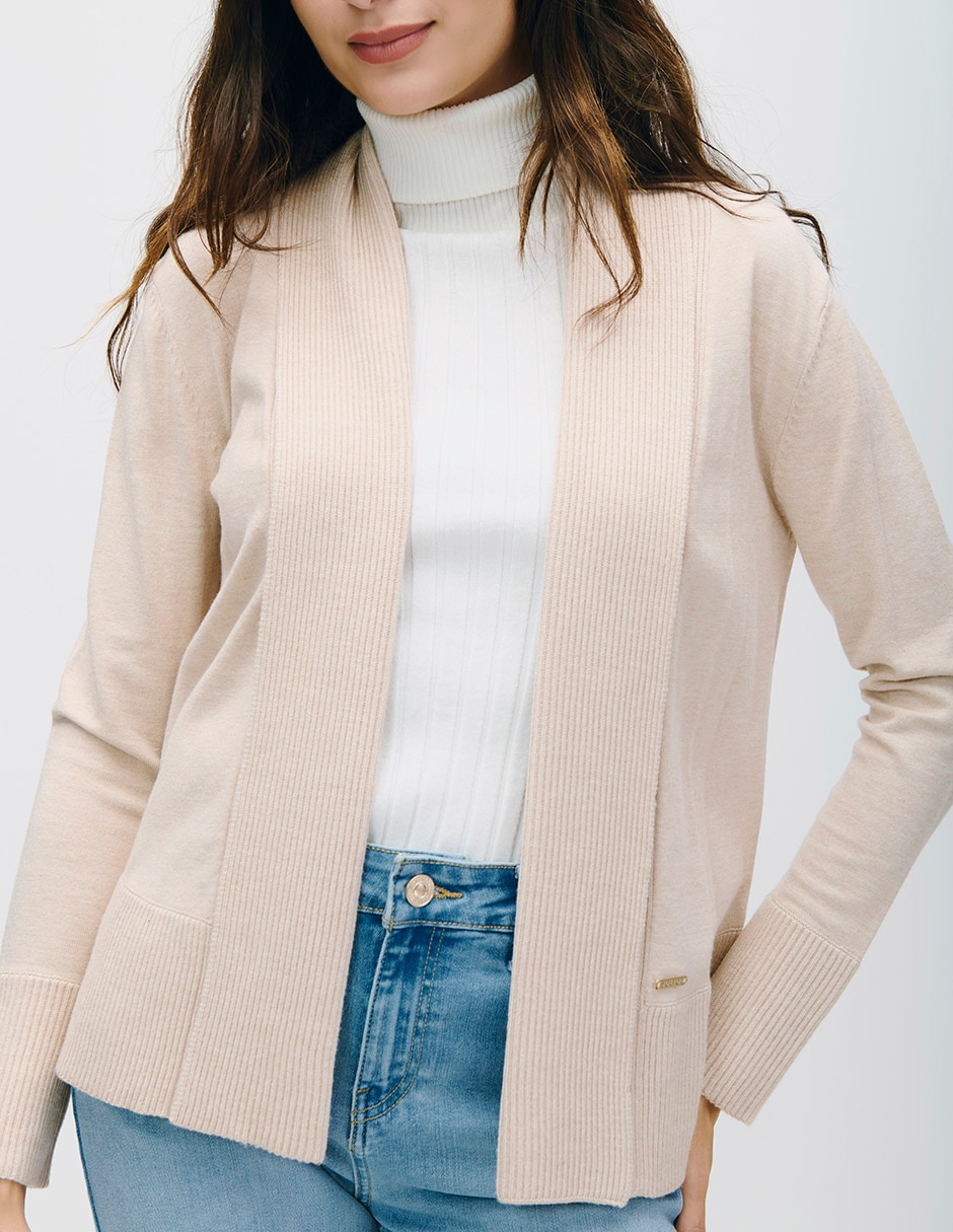 Suéter cuello simulado para mujer 4