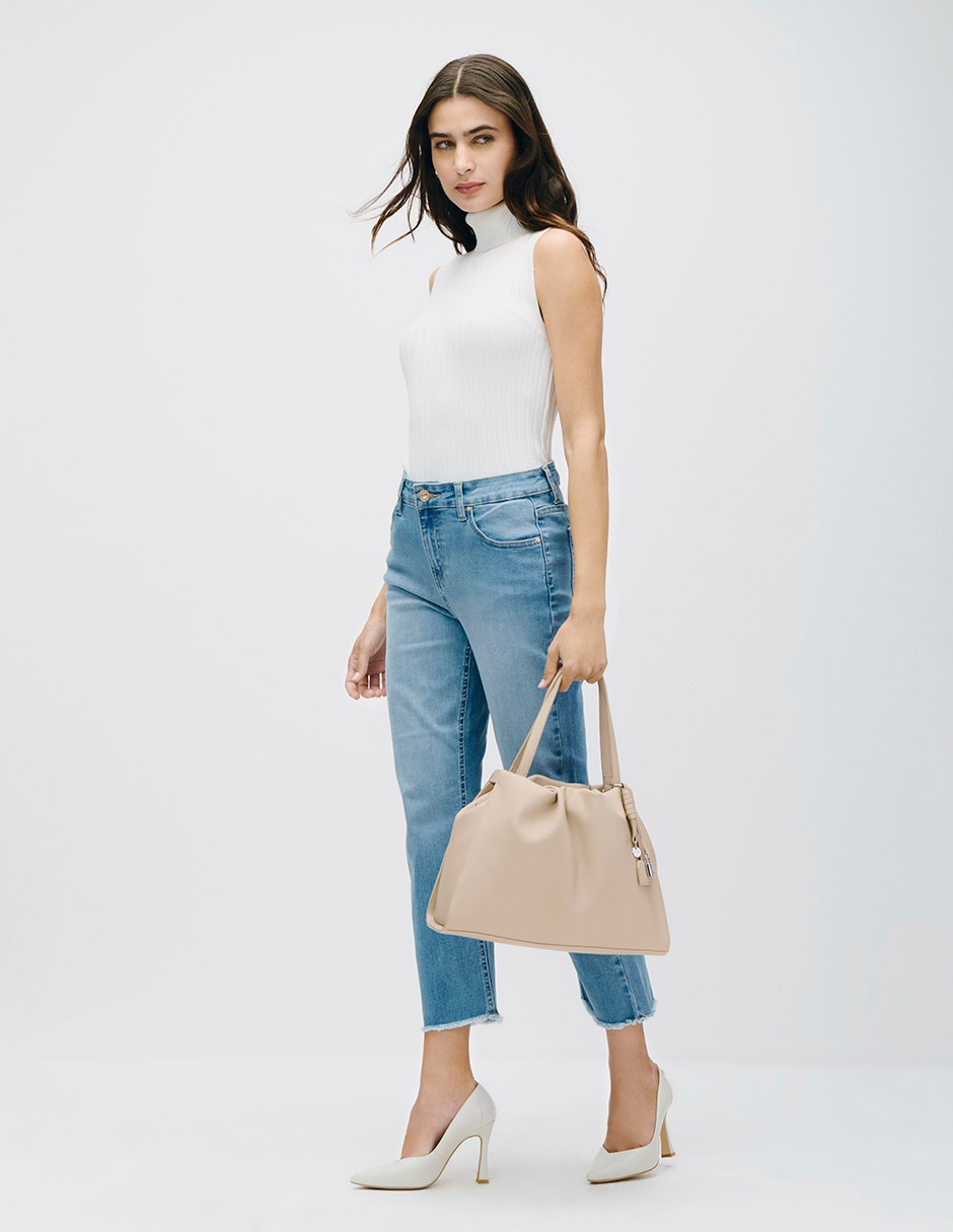 Blusa sin manga para mujer 2