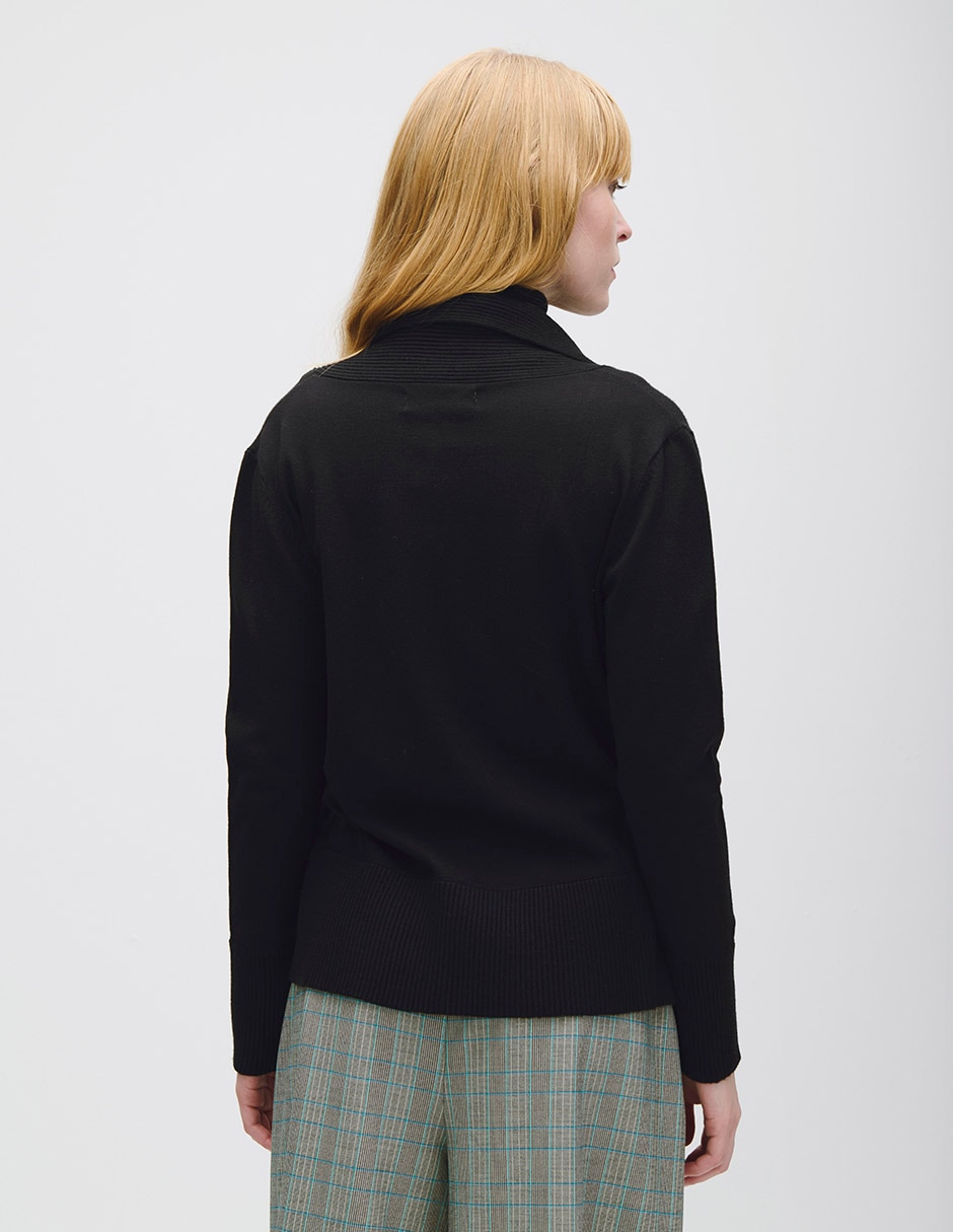 Suéter cuello simulado para mujer 3
