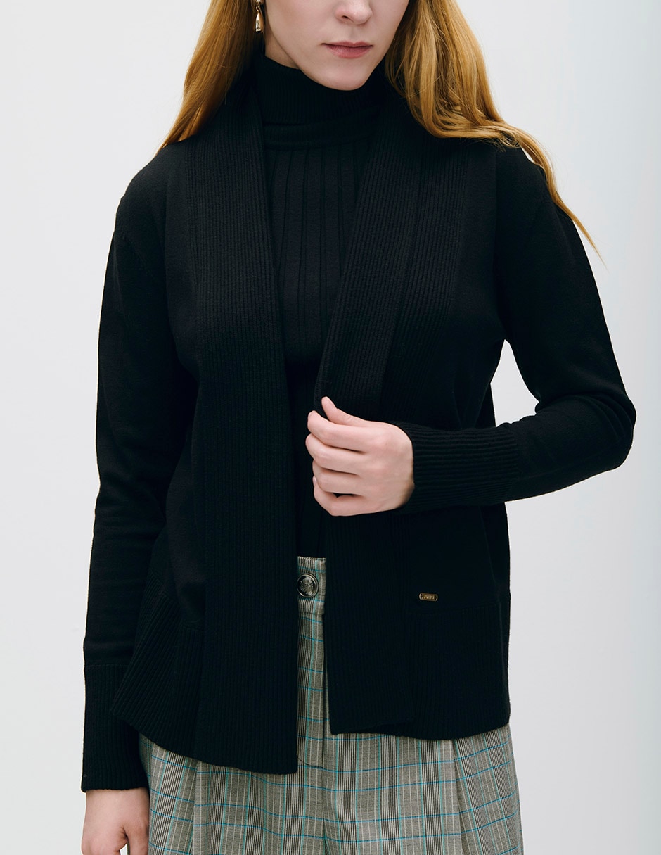 Suéter cuello simulado para mujer 4