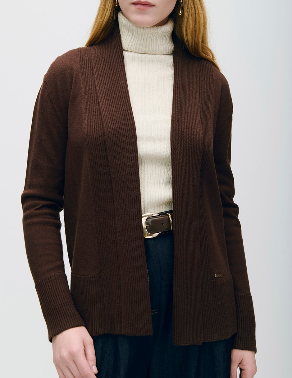 Suéter cuello simulado para mujer 4