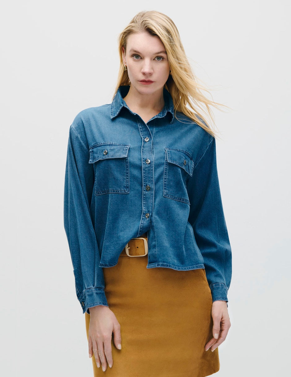 Blusa manga larga para mujer Blusa manga larga para mujer