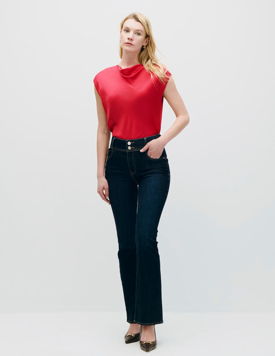 Blusa manga corta para mujer 2