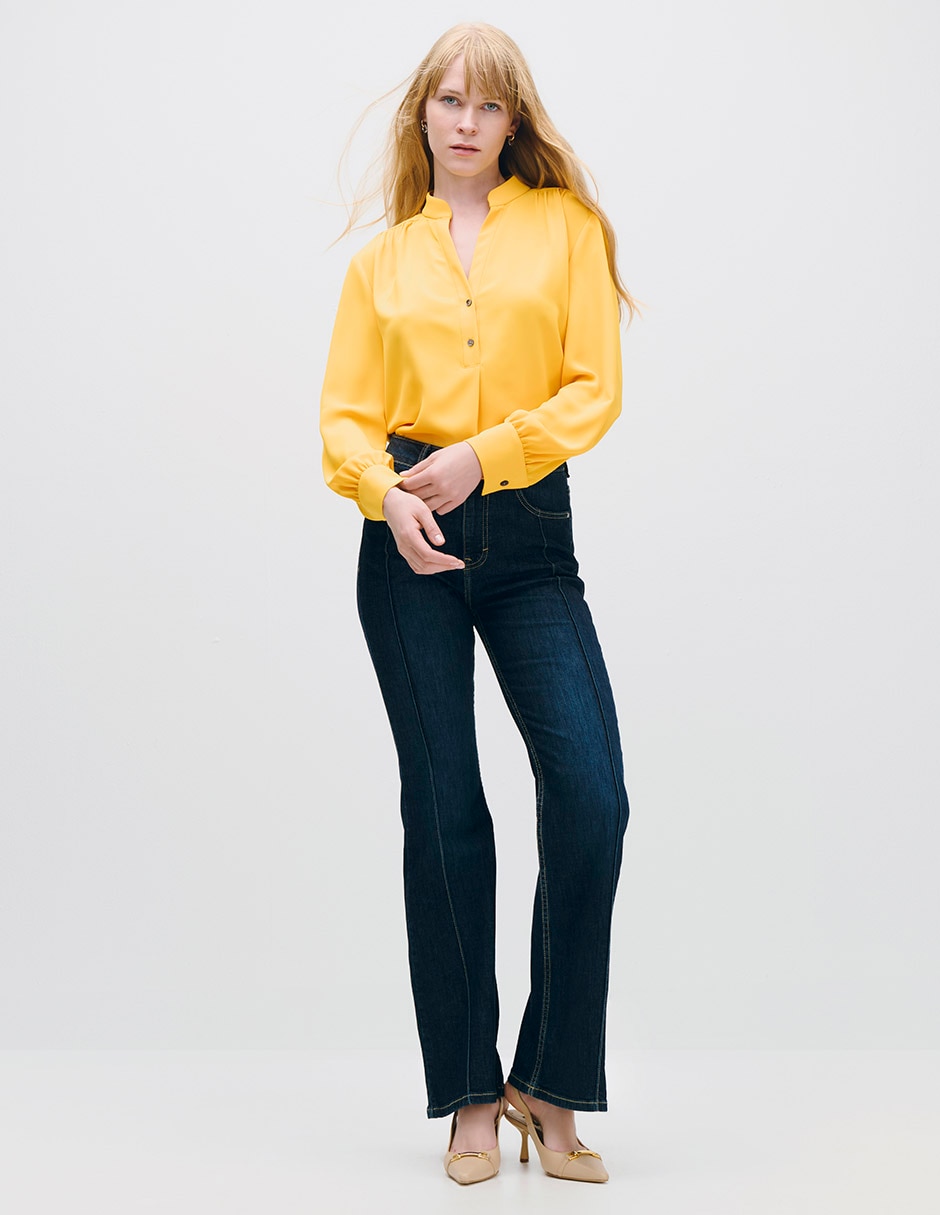 Blusa manga larga para mujer 2