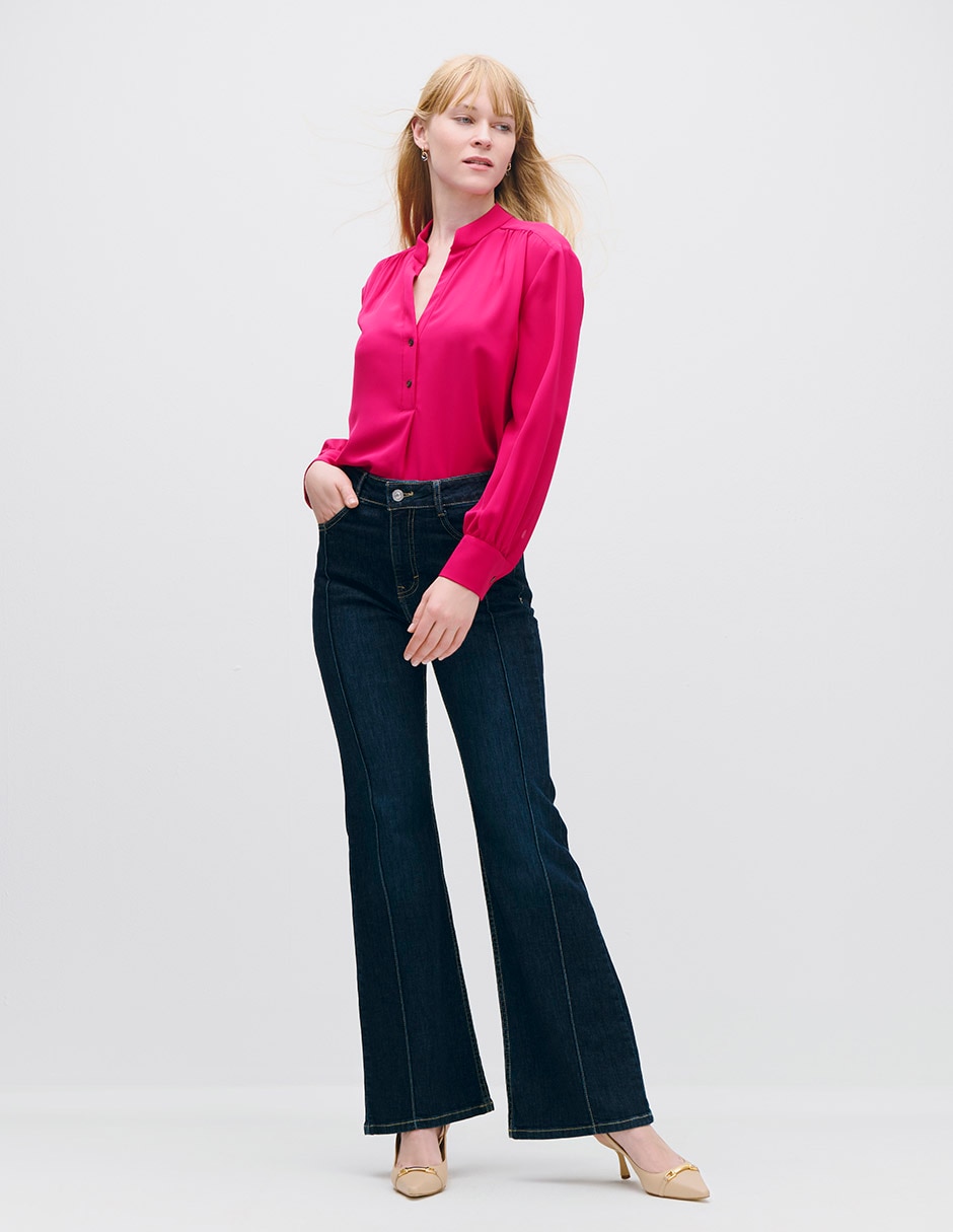 Blusa manga larga para mujer 2