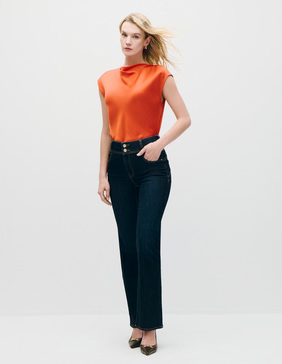 Blusa manga corta para mujer 2