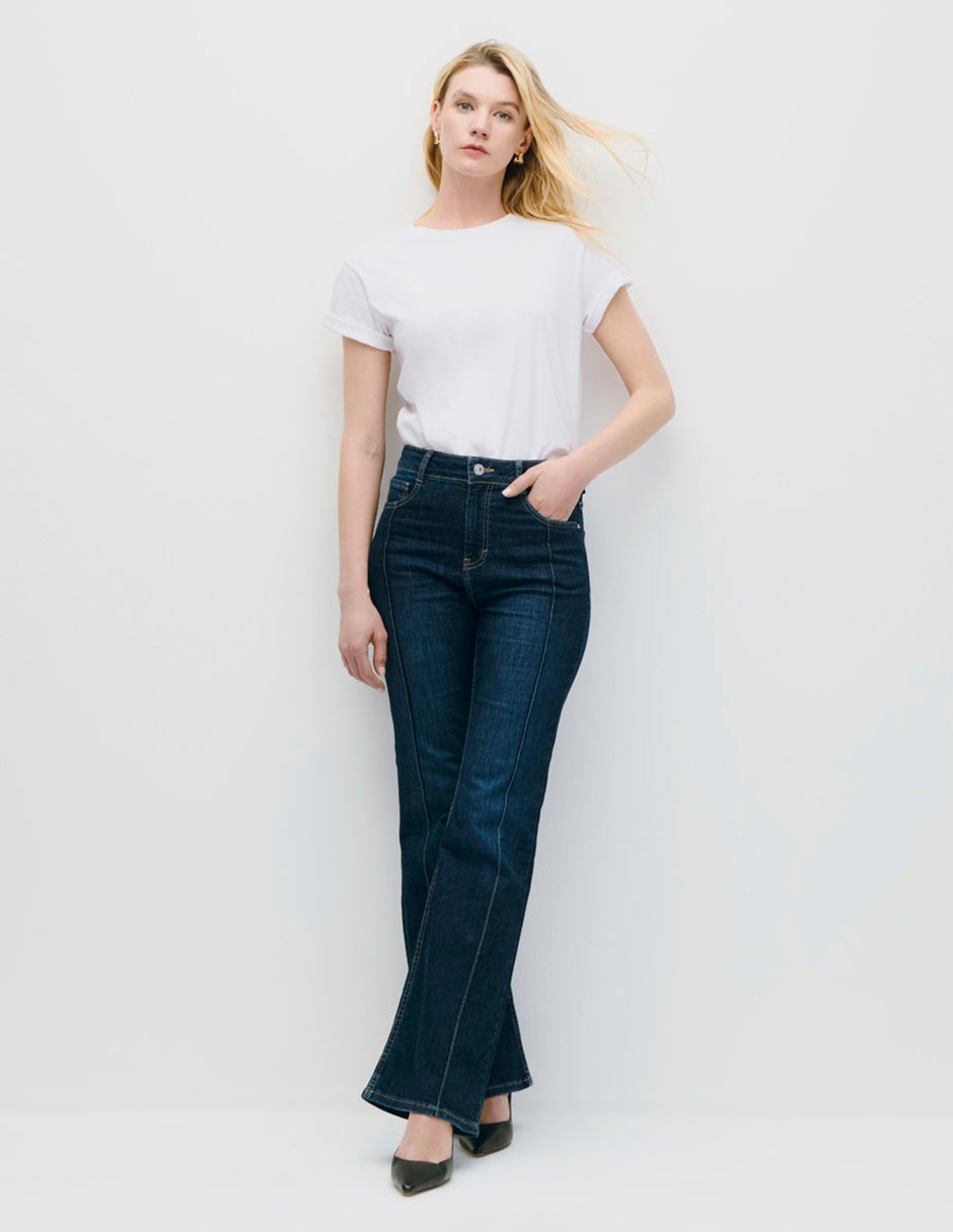 Jeans Boot cintura alta para mujer 2