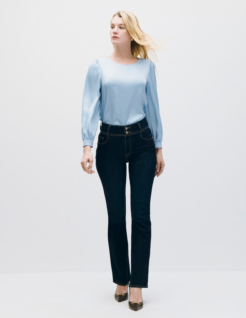 Blusa manga larga para mujer 2