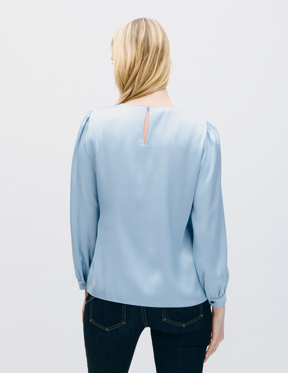 Blusa manga larga para mujer 3