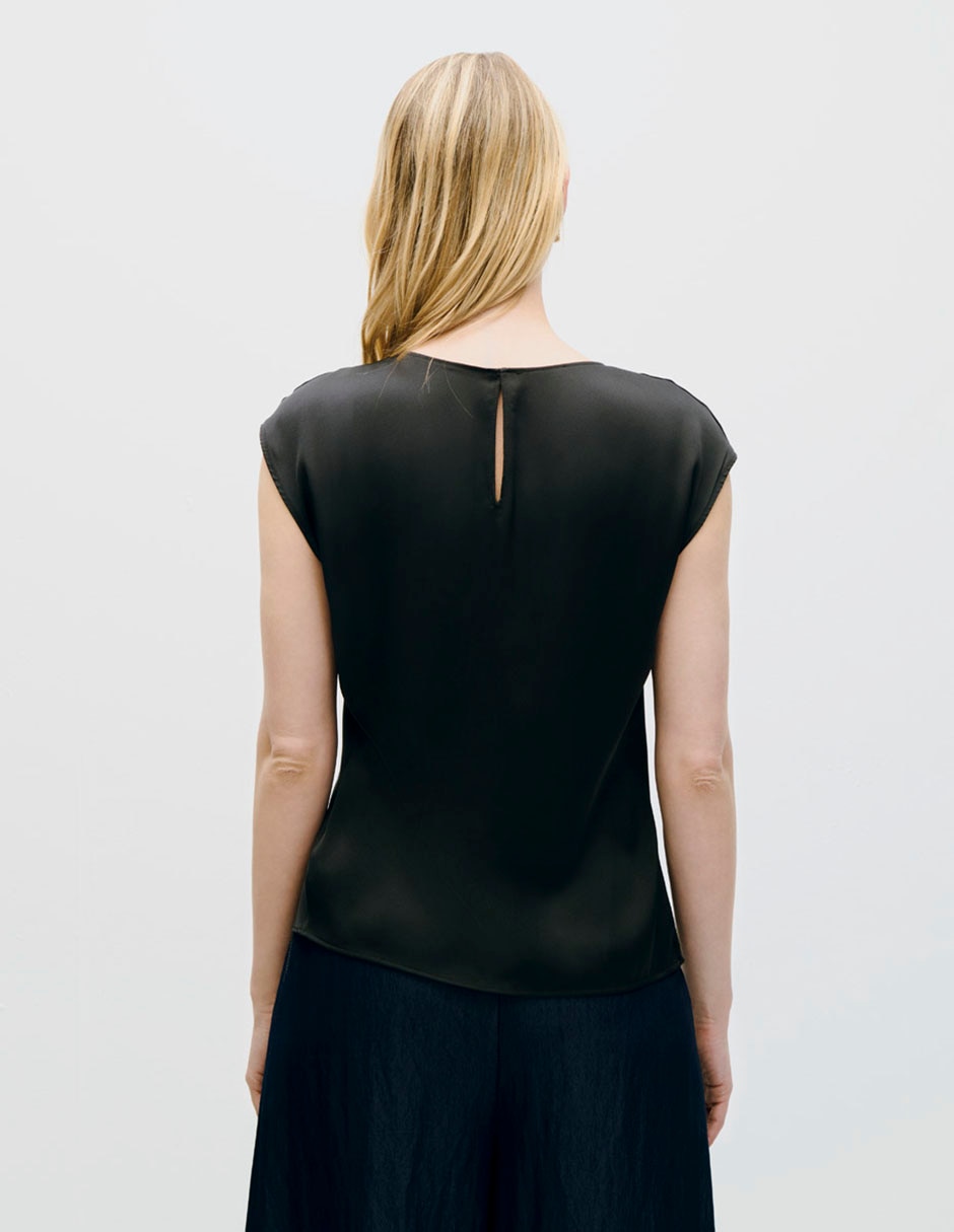 Blusa manga corta para mujer 2